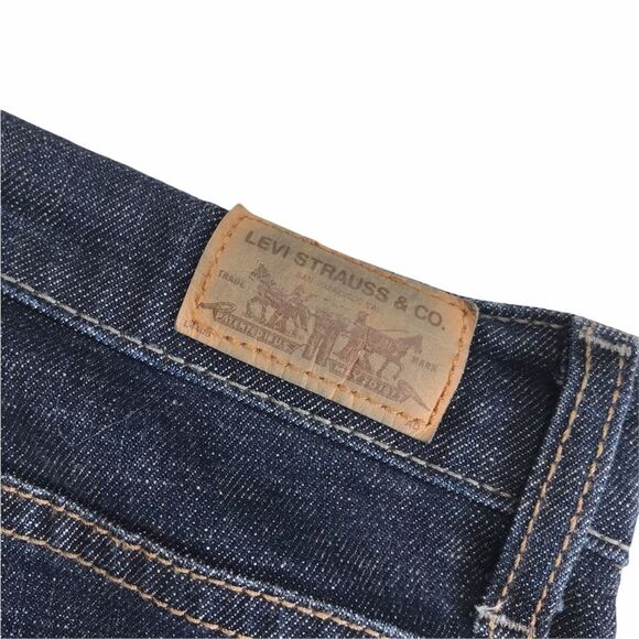 Levi’s Perfectly Slimming Boot Cut 512 Blue Jeans Flap Pockets 14P - Picture 4 of 14